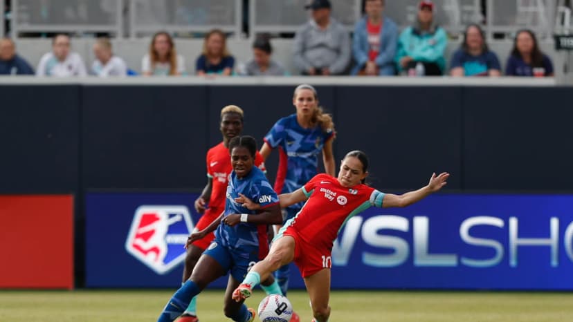 May 12, 2024: Lo'eau LaBonta (KC) and Briana Pinto (NC)