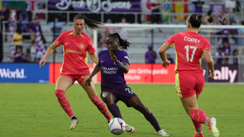  May 24, 2024: Barbra Banda (ORL) and Sam Coffey (POR)