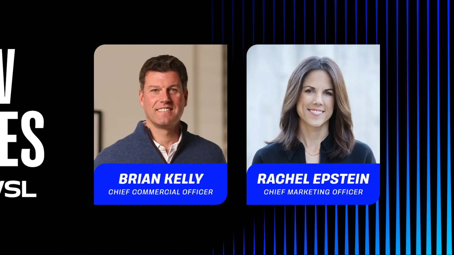 NATIONAL WOMEN’S SOCCER LEAGUE NAMES NEW CHIEF COMMERCIAL AND CHIEF MARKETING OFFICERS