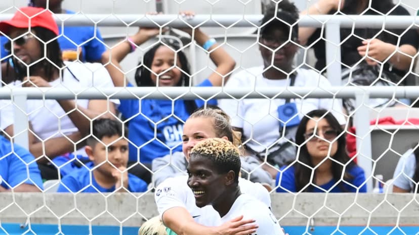  May 5, 2024: Temwa Chawinga (KC) and Claire Hutton (KC) 