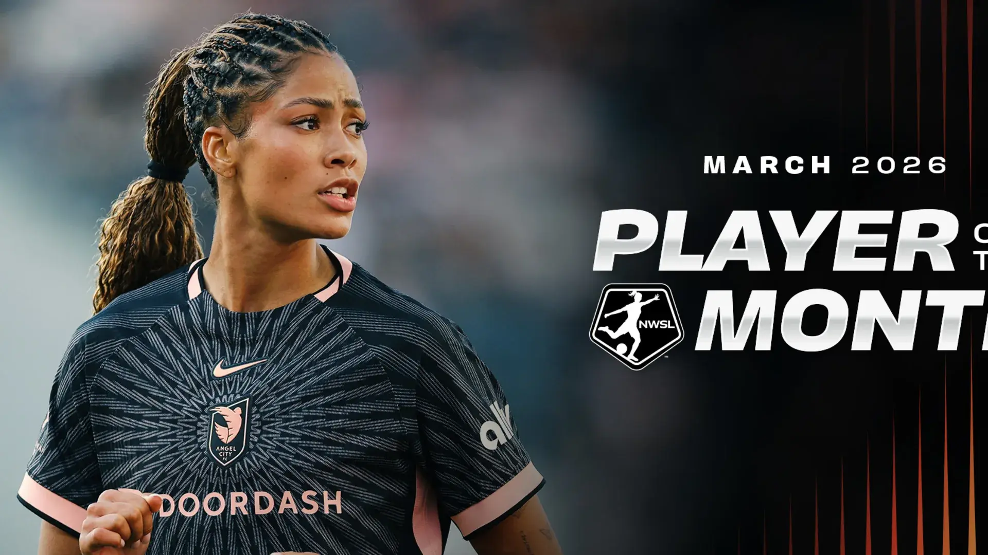 ANGEL CITY FC FORWARD SVEINDÍS JÓNSDOTTÍR NAMED MARCH NWSL PLAYER OF THE MONTH