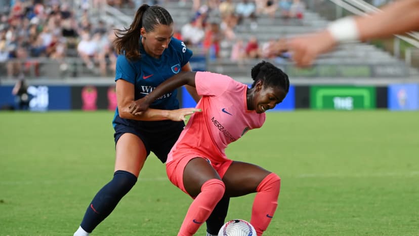 Jun 23, 2024: Briana Pinto (NC) and Hannah Anderson (CHI) 