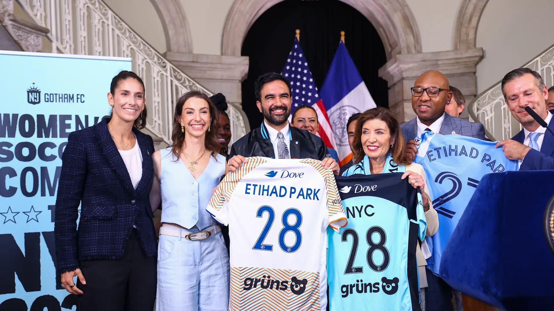 Gotham FC announce move to Etihad Park in Queens for 2028 season