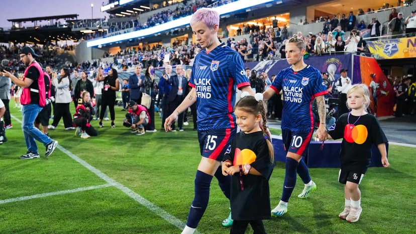 Megan Rapinoe and Jess Fishlock