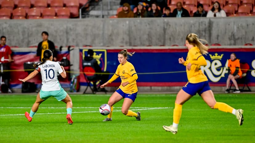 May 25, 2024: Ally Sentnor (UTA) and Lo'eau LaBonta (KC)