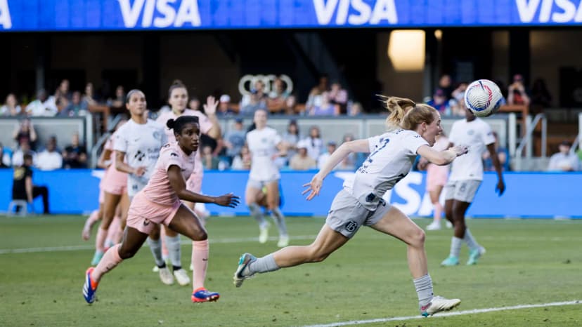  Jun 22, 2024: Tess Boade (BAY) and Jasmyne Spencer (LA)