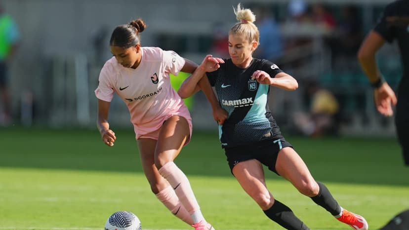 Aug 6, 2024: Madison Hammond (LA) and McCall Zebroni (GFC)