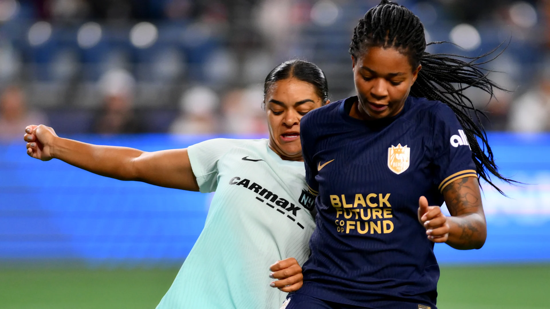  Sep 16, 2024: Jess Carter (GFC) and Tziarra King (SEA)