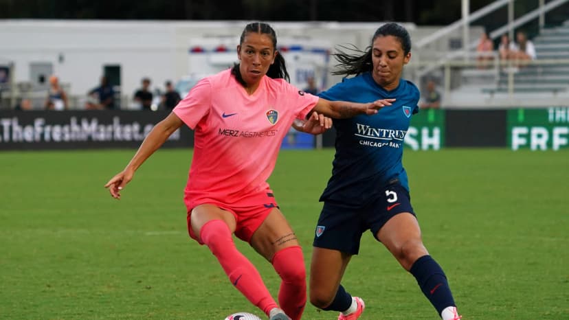 Jun 23, 2024: Victoria Pickett (NC) and  Julia Bianchi (CHI)