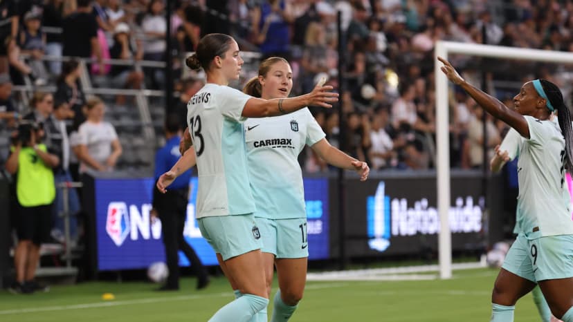 Jul 6, 2024: Delanie Sheehan (GFC) and Ella Stevens (GFC)