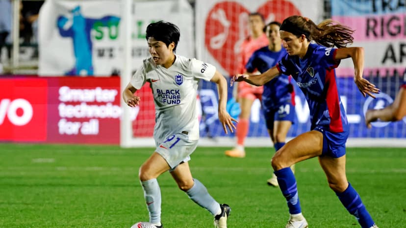  April 27, 2024: Ji So-Yun (SEA) and Landy Mertz (NC)