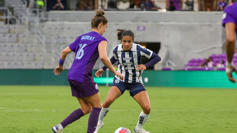 Jul 27, 2024: Morgan Gautrat (ORL) and Diana Garcia (MTY)