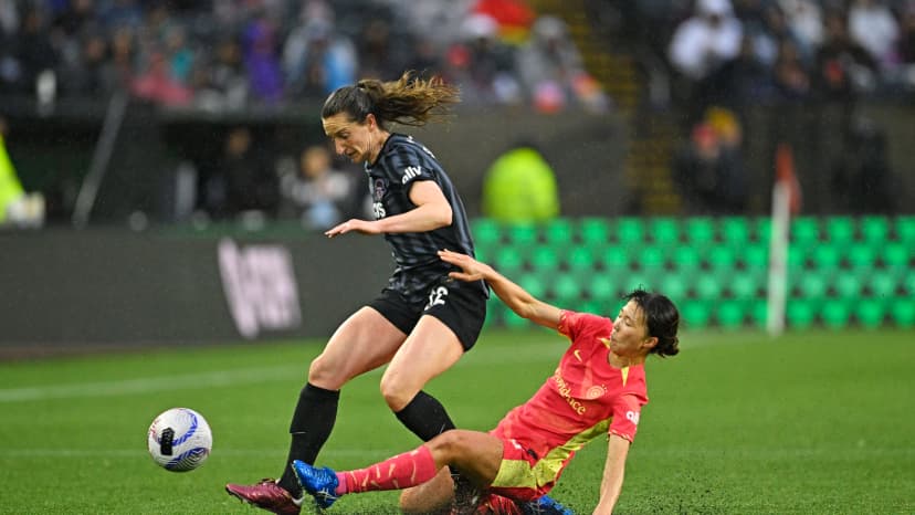 May 4, 2024: Hina Sugita (POR) and Andi Sullivan (WAS)