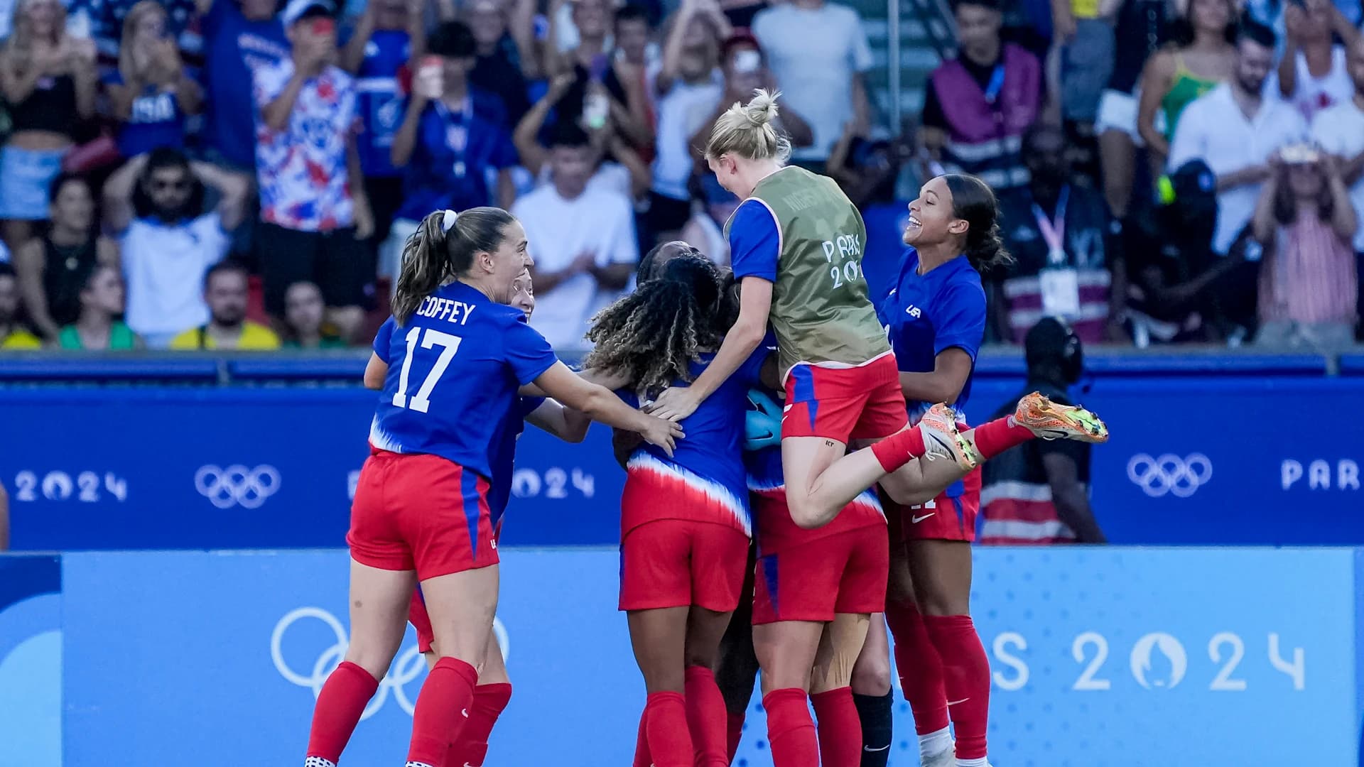 USWNT Victorious Over Brazil in Gold Medal Match