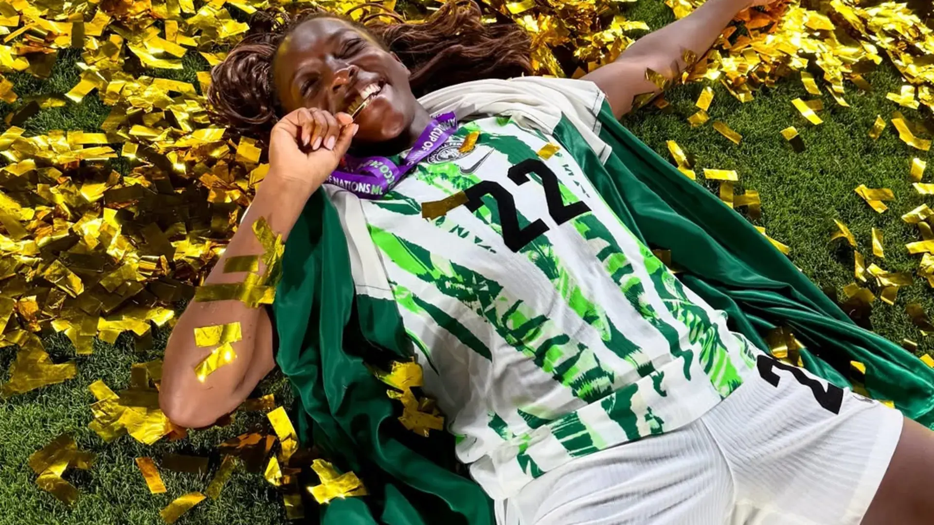 "Mission X" complete: Michelle Alozie,  Asisat Oshoala win WAFCON title with Nigeria 