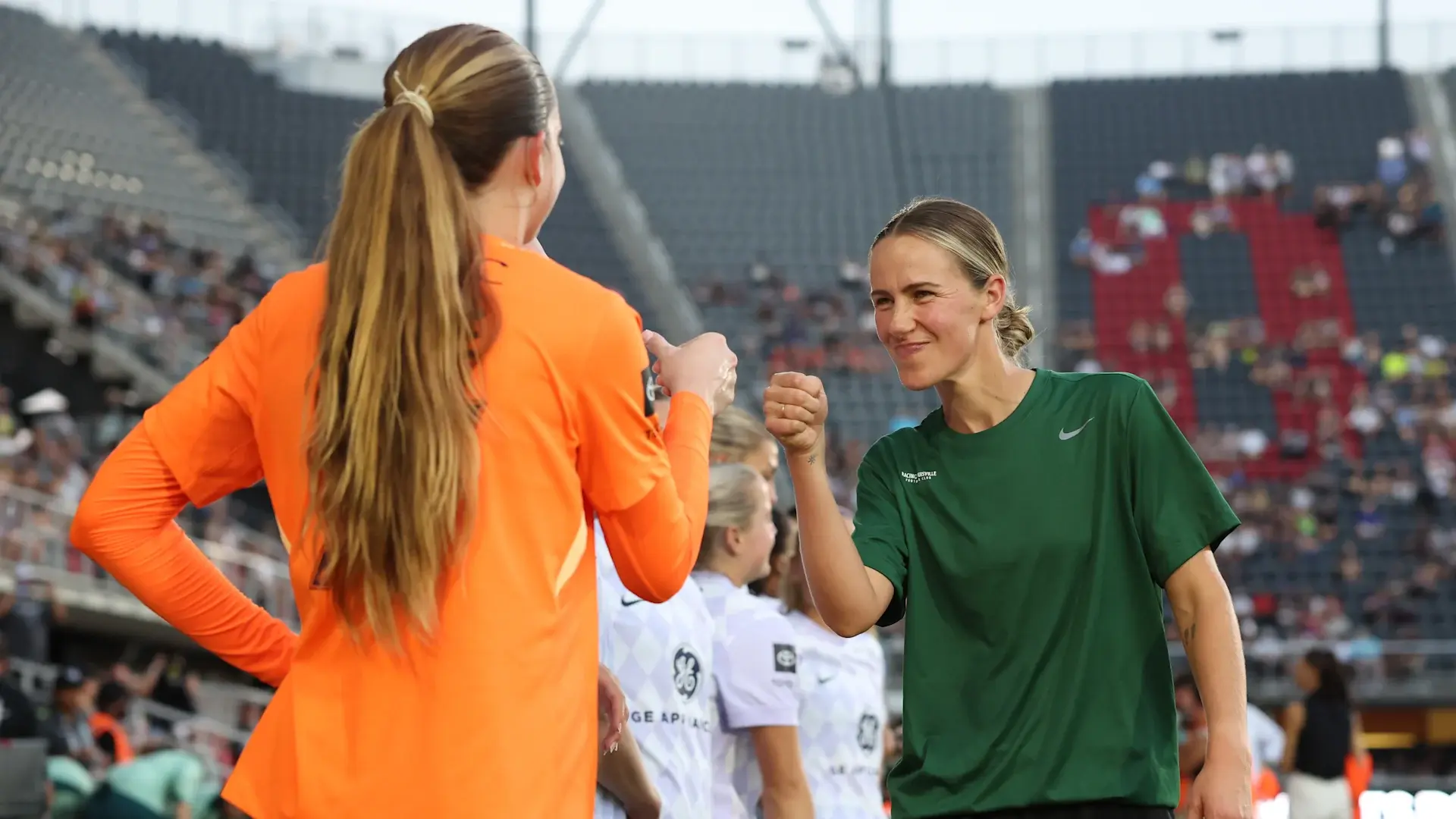 Authenticity and adaptability: Coaching lessons learned by Racing’s Bev Yanez while playing under Reign legend Laura Harvey