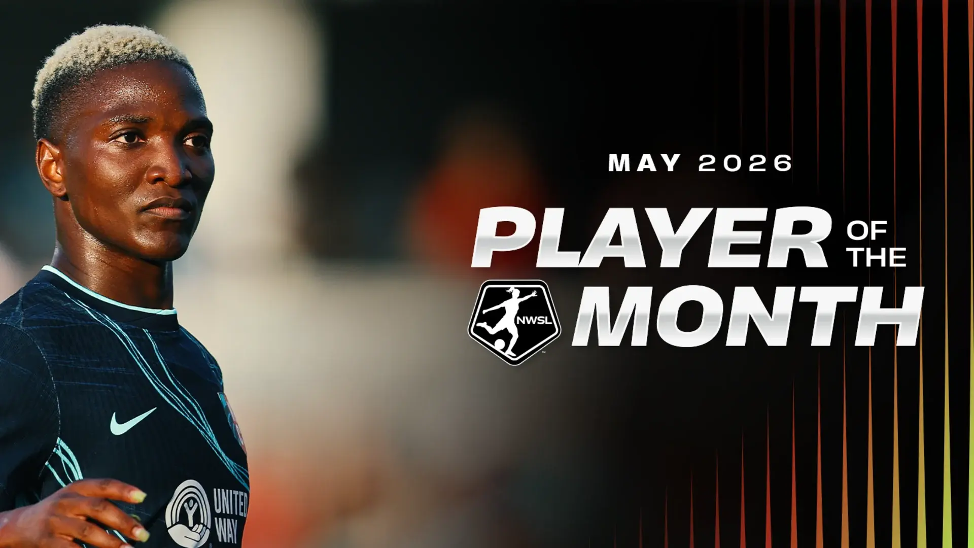 KANSAS CITY CURRENT FORWARD TEMWA CHAWINGA NAMED MAY PLAYER OF THE MONTH