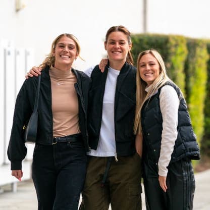 Kayla Sharples (BAY), Jen Beattie (BAY), and Rachel Hill (BAY)