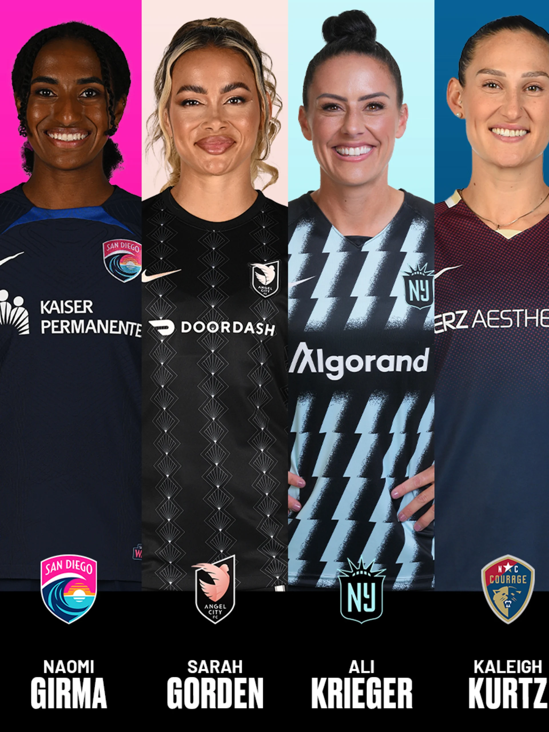 2023 NWSL EndOfYear Awards NWSL Defender of the Year Finalists