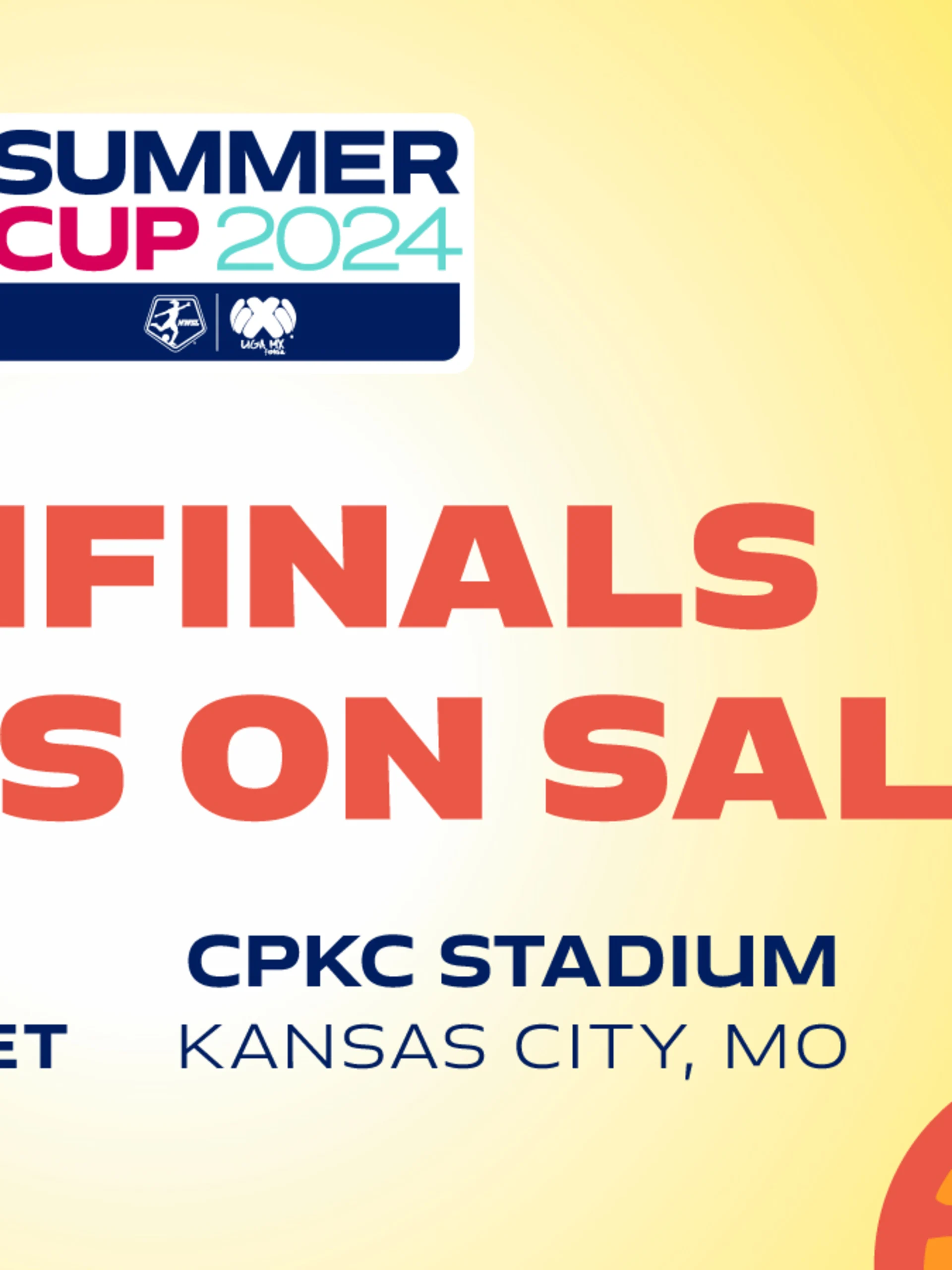 Summer Cup Semifinals Tickets on Sale Now