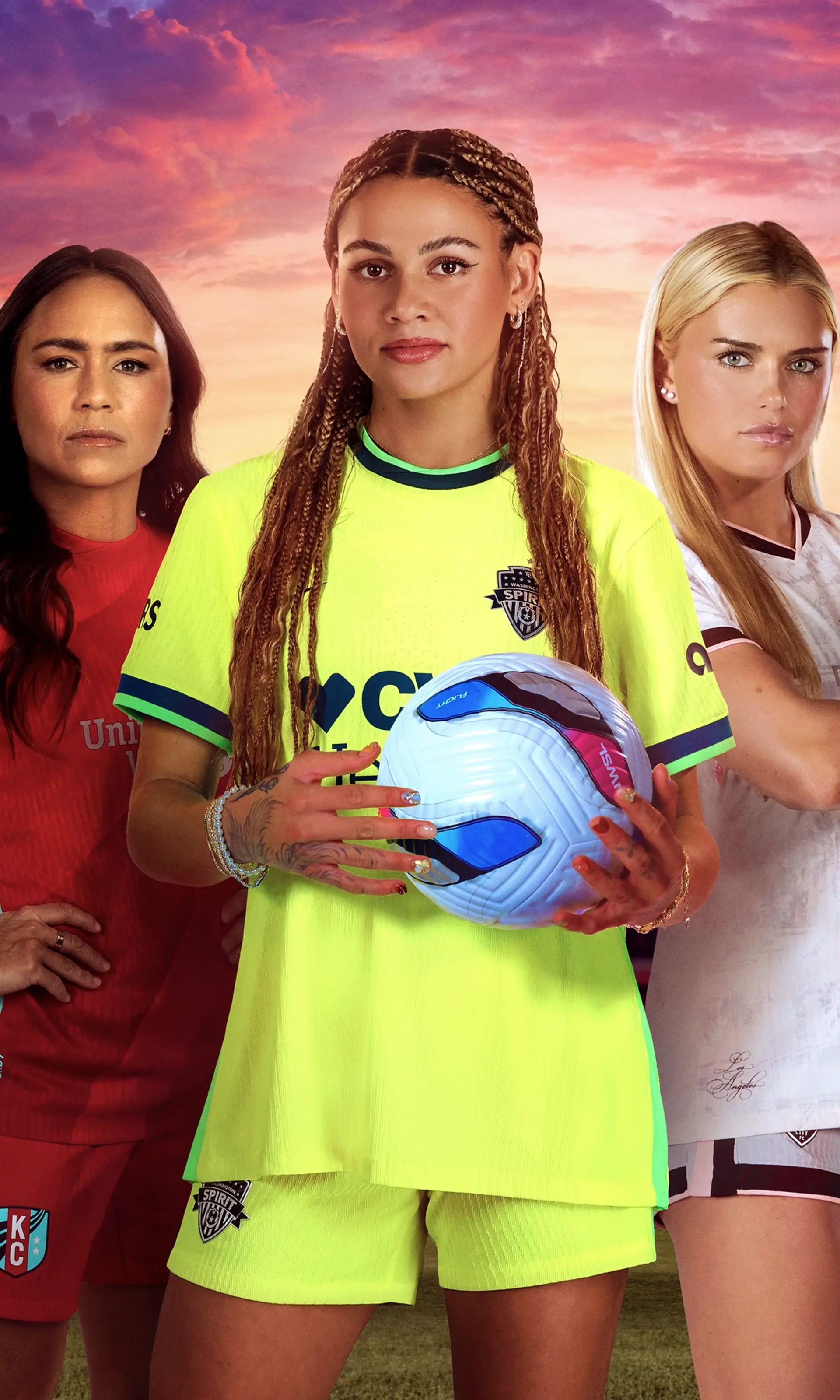 ESPN announces "NWSL: Final Third," docuseries following Washington Spirit, KC Current, Angel City