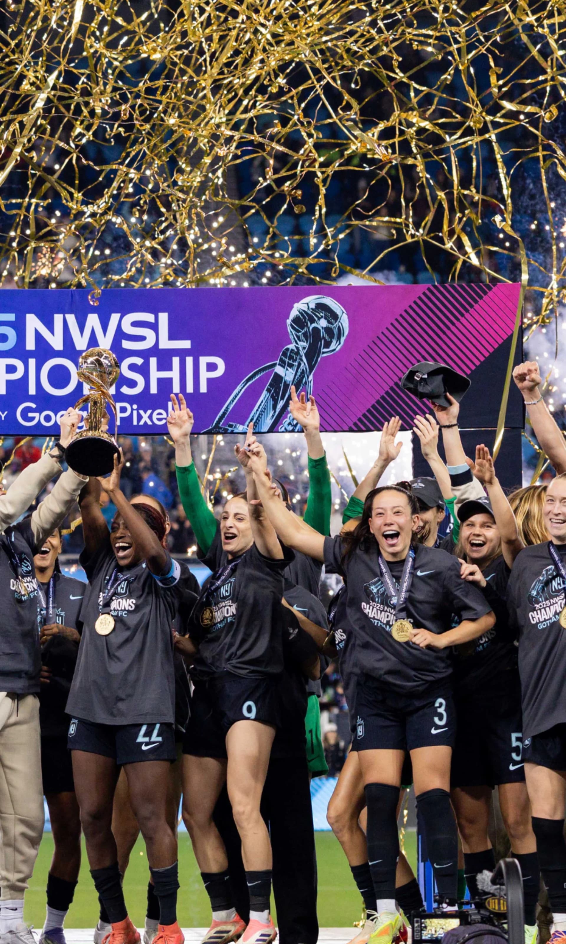 Record-Setting 1.184 Million Viewers Tune Into 2025 NWSL Championship, Presented by Google Pixel on CBS