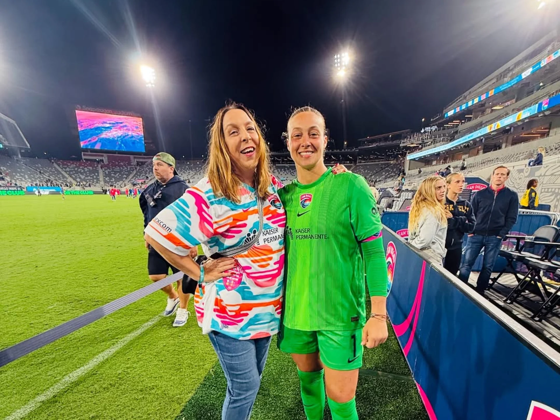 San Diego Wave honor "90 Day Fiancé" star as honorary Wavemaker for Military Appreciation Match