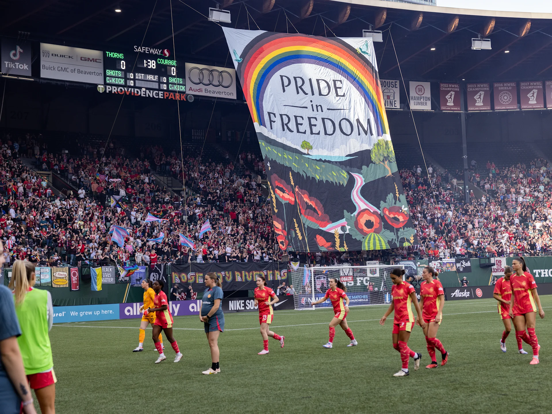 2025 Pride Nights Around the NWSL